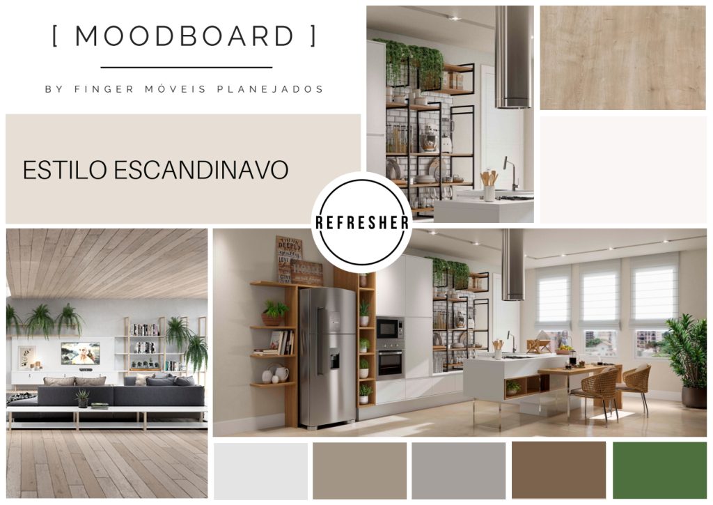 escandinavo - Moodboard by Refresher Trends