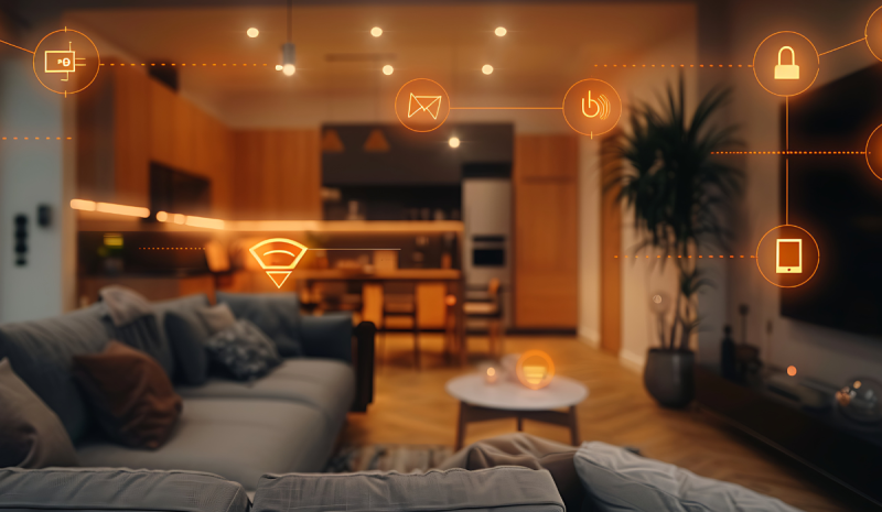 Casa inteligente: tecnologia e móveis planejados para uma vida mais prática