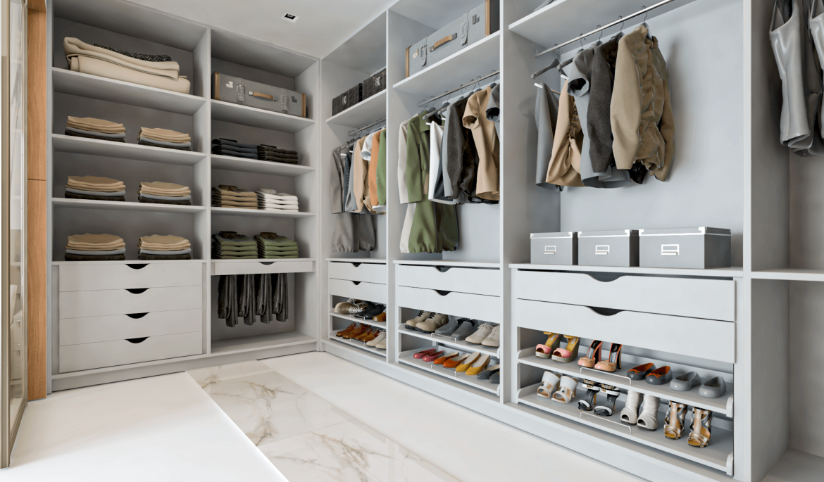 Closet aberto ou fechado: saiba qual é a melhor escolha pra você