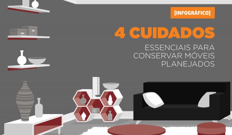 4 cuidados essenciais para conservar móveis planejados