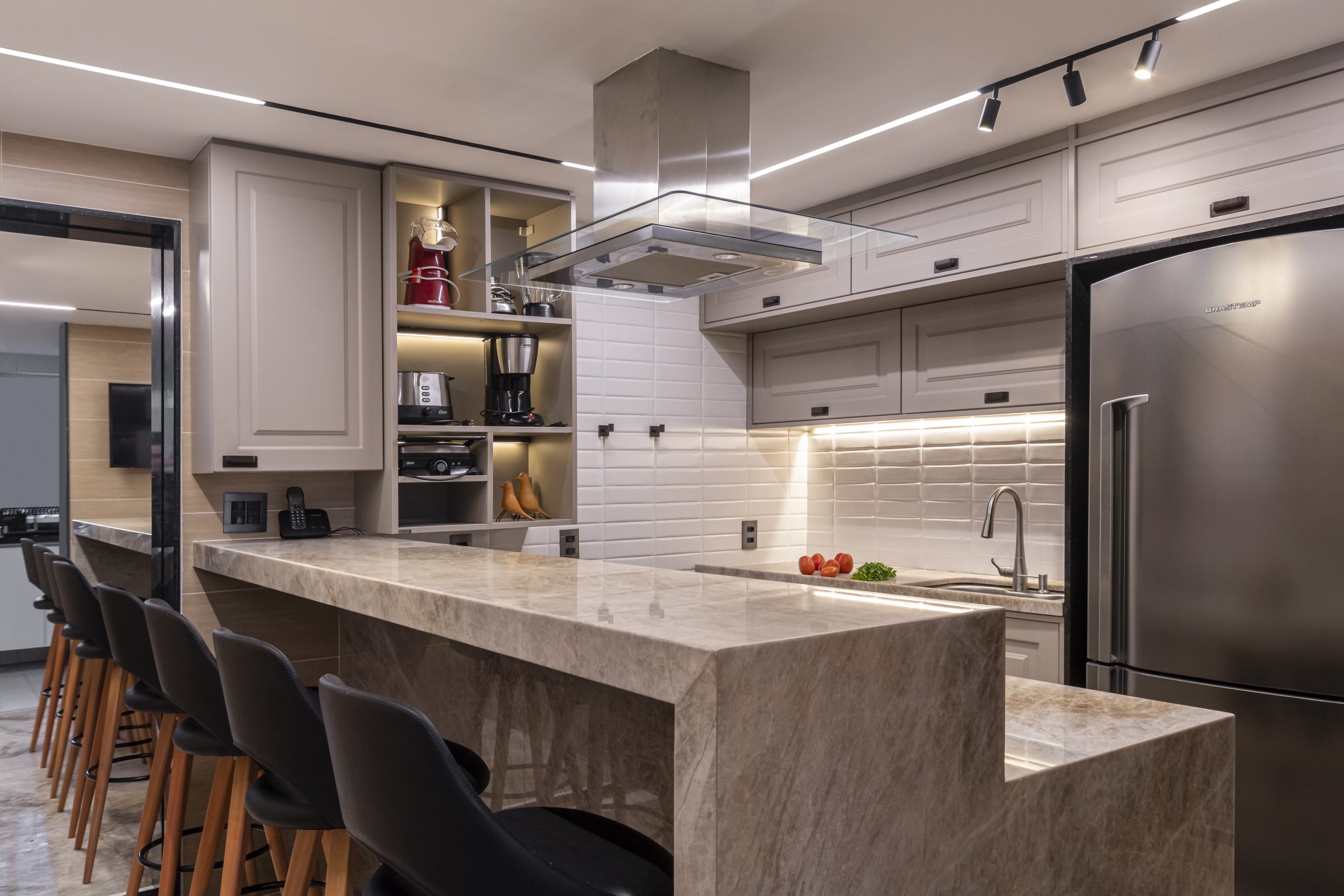 cozinha provençal - armário de cozinha planejado