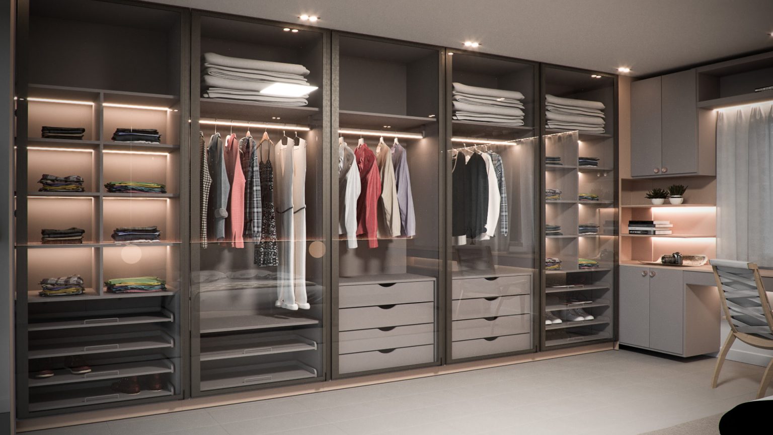 Guarda-roupa planejado: quais as vantagens e como escolher? - Finger ...