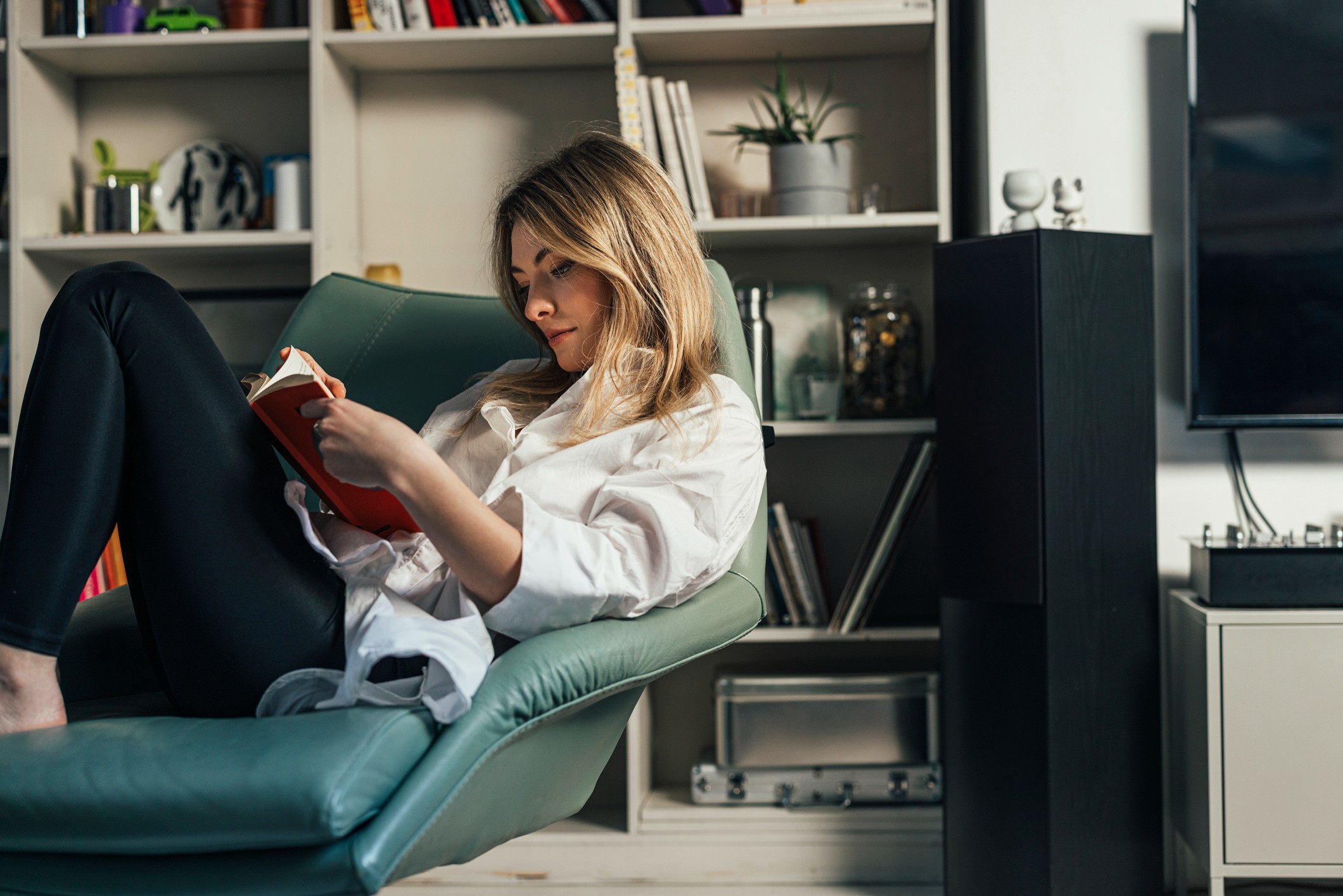 Hobby Space - cantinho da leitura tendências de design de interiores