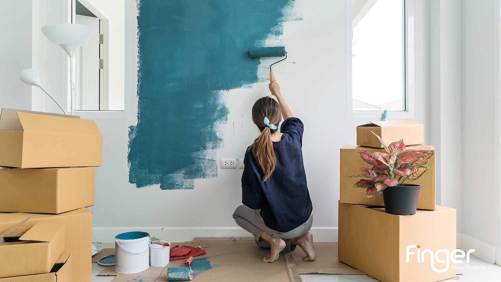 Tinta de parede: confira qual a melhor opção para pintura interna!