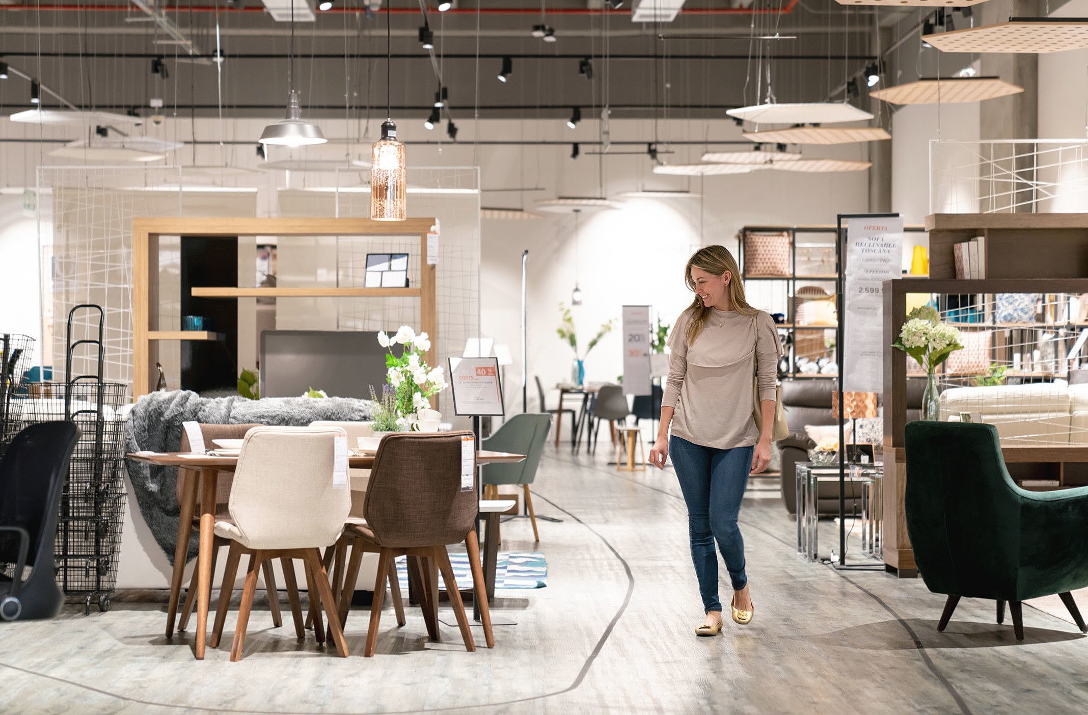 showroom de móveis