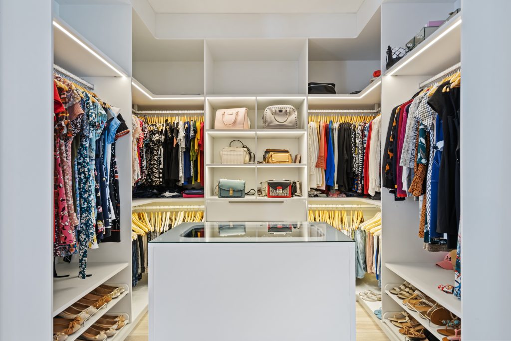 closet de luxo walk in closet móveis planejados