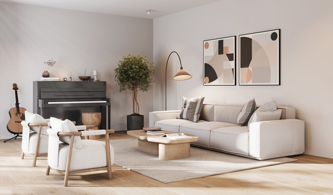 4 dicas de decoração minimalista para sala