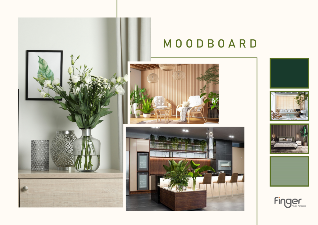 moodboard - plantas - design sofisticado