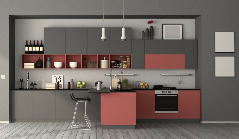 Cozinha rosa e cinza: 7 dicas para decorar o ambiente