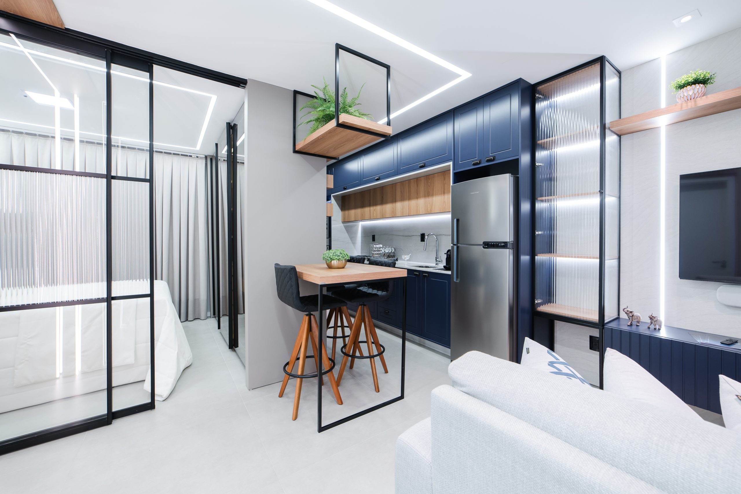 apartamento decorado - valorização do imóvel - cozinha para loft