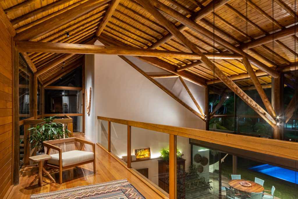 Decoração de casa de praia, em Maragogi - Estilo rústico chic