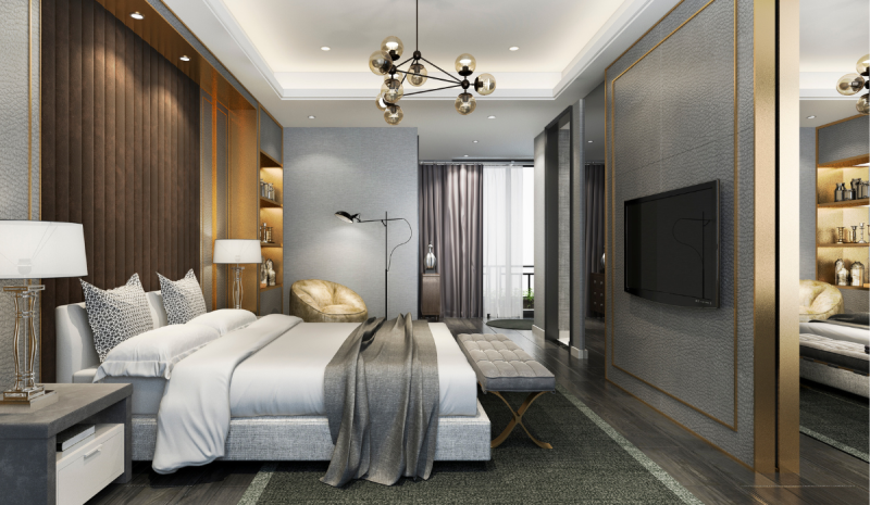 Decoração de quarto de casal: tendências para um ambiente elegante e aconchegante