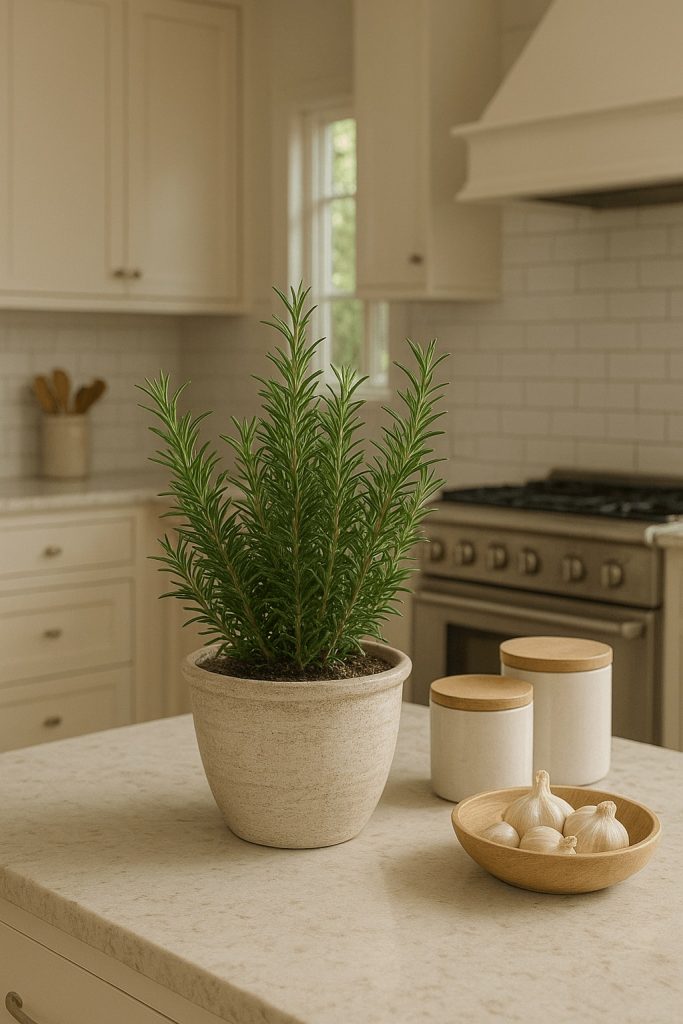 Plantas perfumadas na decoração - alecrim