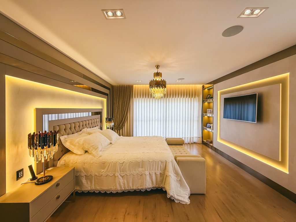 dormitório planejado de alto padrão - quarto feminino