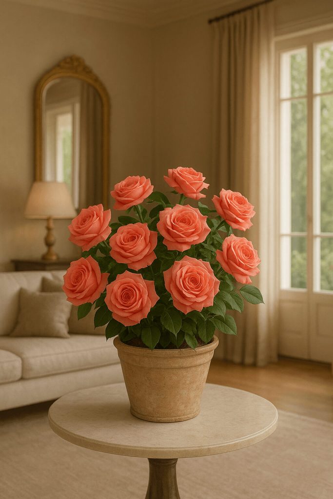 Plantas perfumadas na decoração - rosa