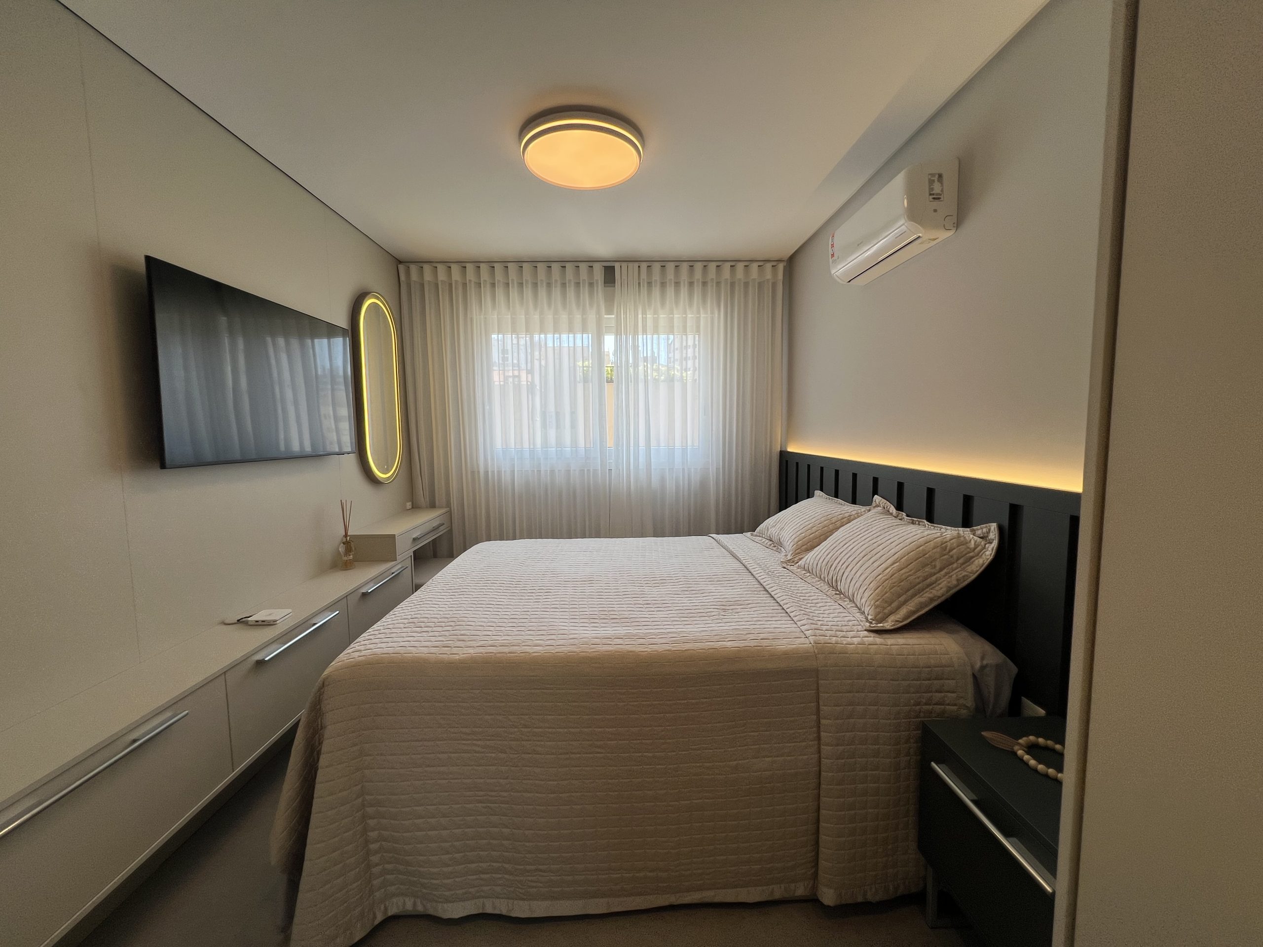 suíte planejada - exclusividade projetos e ambientes personalizados - daiane casagranda