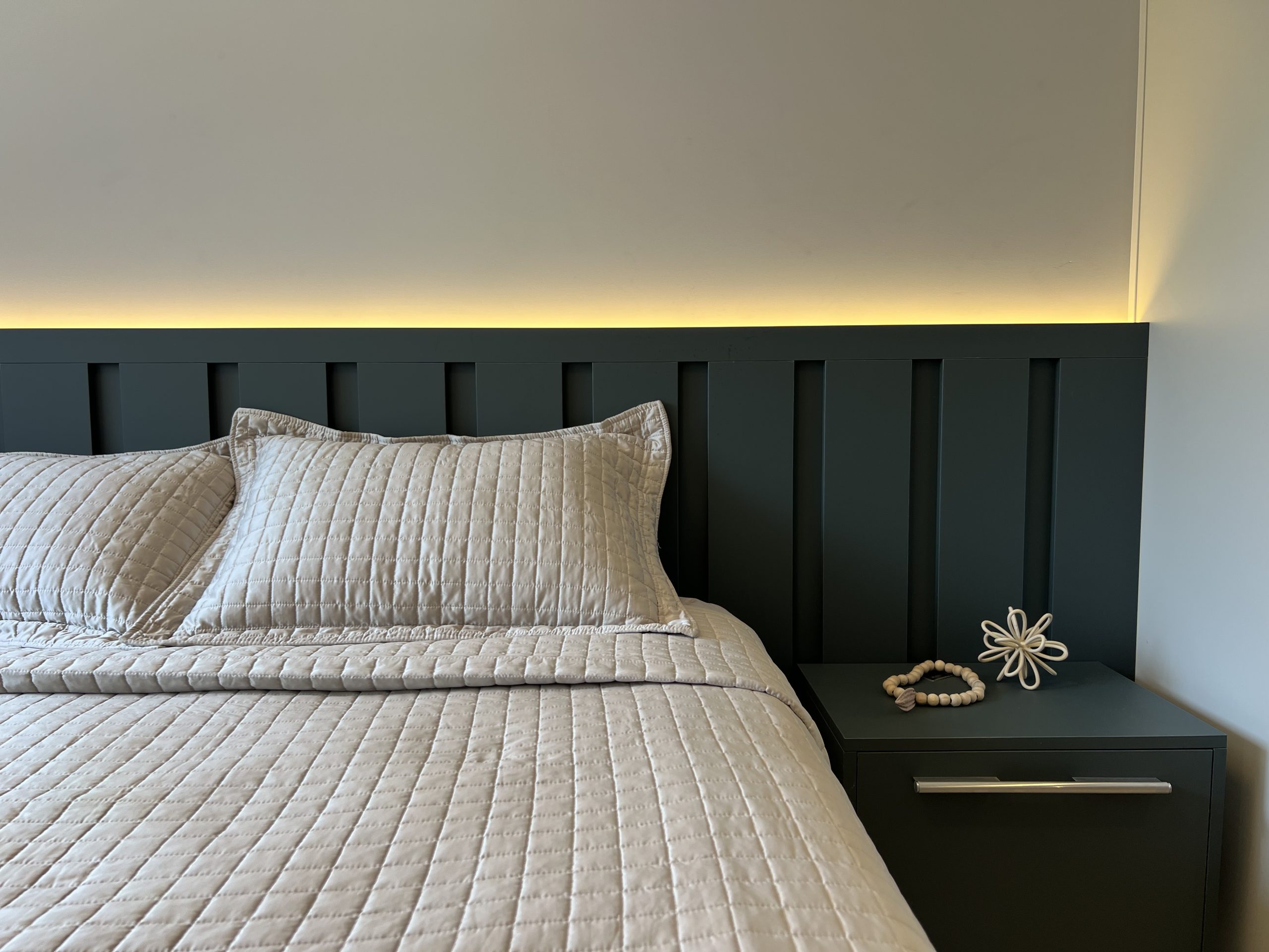 suíte planejada - exclusividade projetos e ambientes personalizados - daiane casagranda