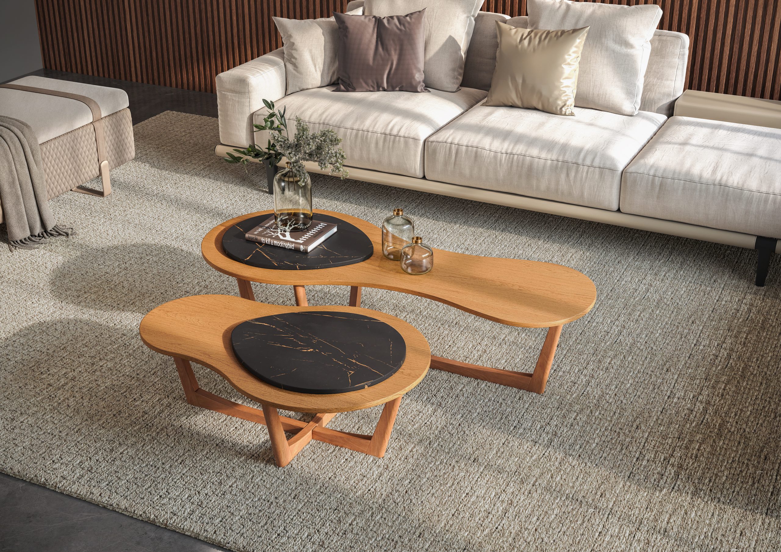 Decoração Mesa de Centro - Linha da Falkk Design - DOMO