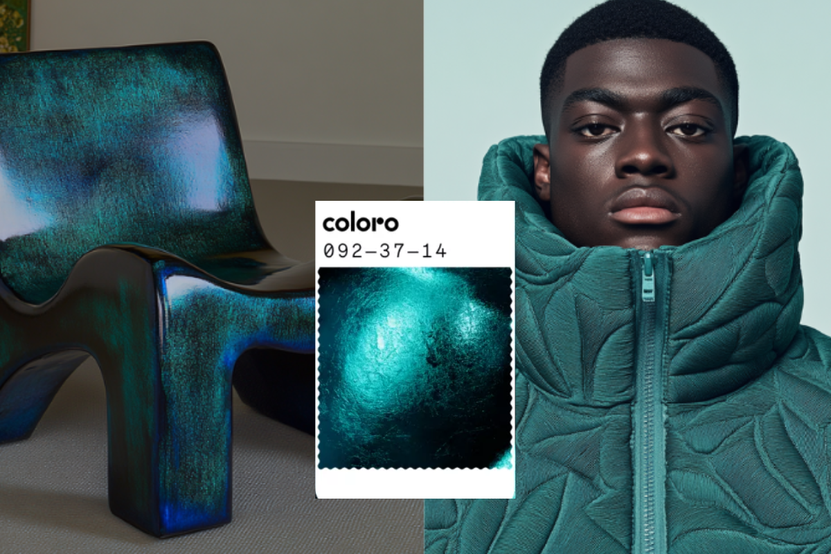 cor do ano 2026 - cor coloro Transformative teal