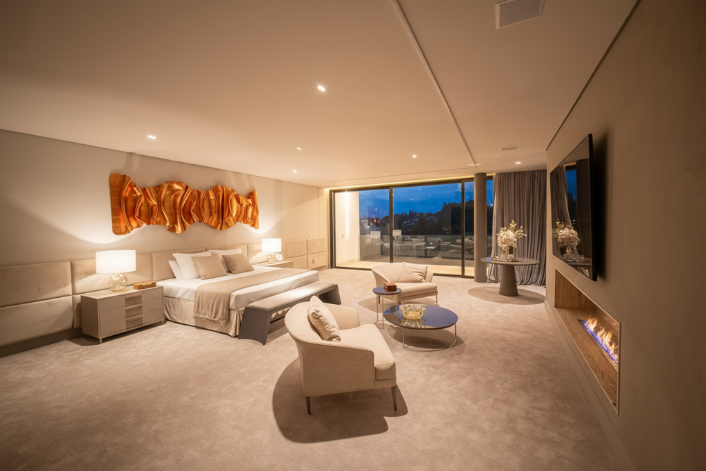 Casa de altissimo padrão em alphaville. Implantada no Tamboré 2, esta residência nasce para redefinir o viver contemporâneo: volumes puros, integração total com a natureza e uma atmosfera de sofisticação em cada detalhe. Com mais de 3.000 m² de terreno, pé-direito duplo, transparências generosas e um desenho arquitetônico pensado para acolher a luz, a Cristal oferece espaços que unem arte, conforto e funcionalidade. Cristal. Mais que uma casa, um ícone do alto padrão. Suite master