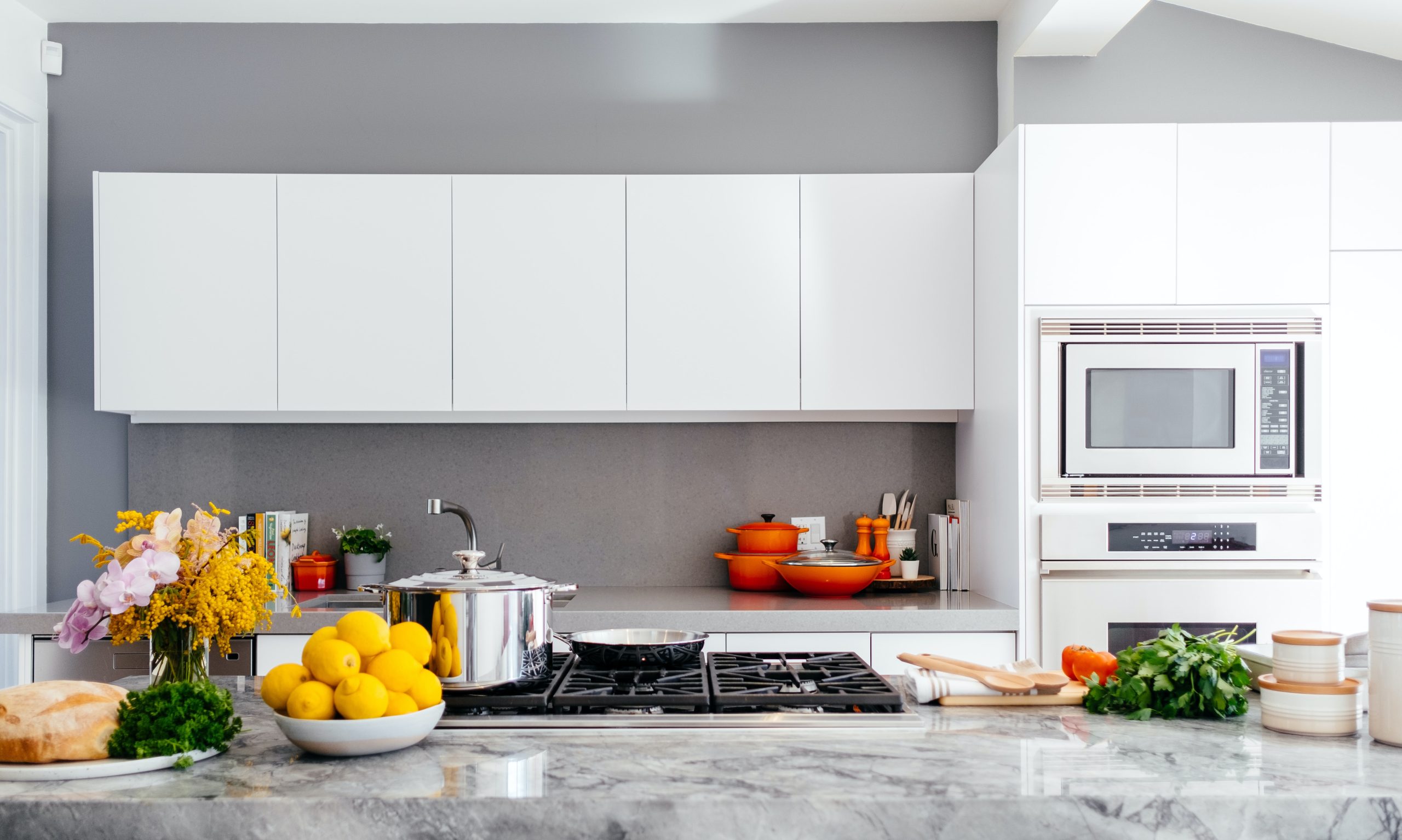 Cozinha invisivel minimalista