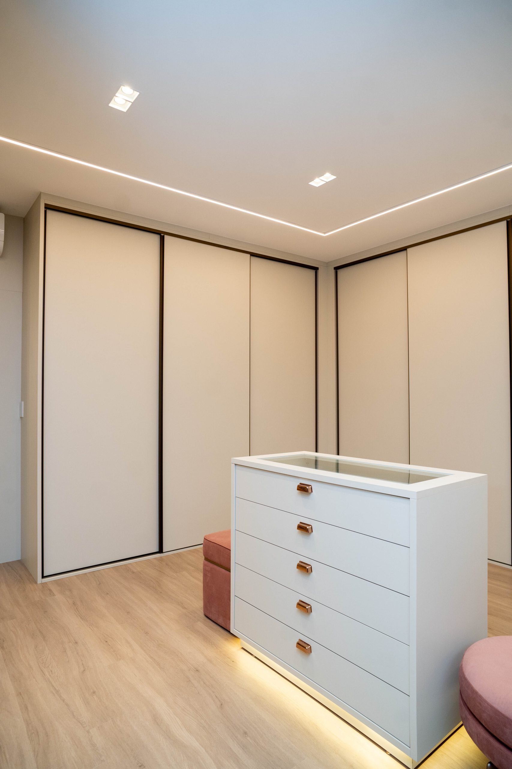 Closet com ilha