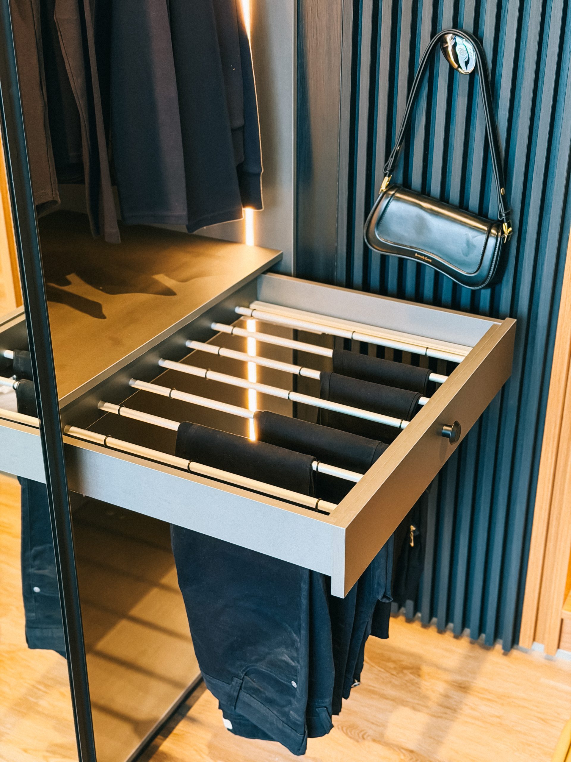 Organizador de dormitório - calceiro - zeithaus Organização de closet