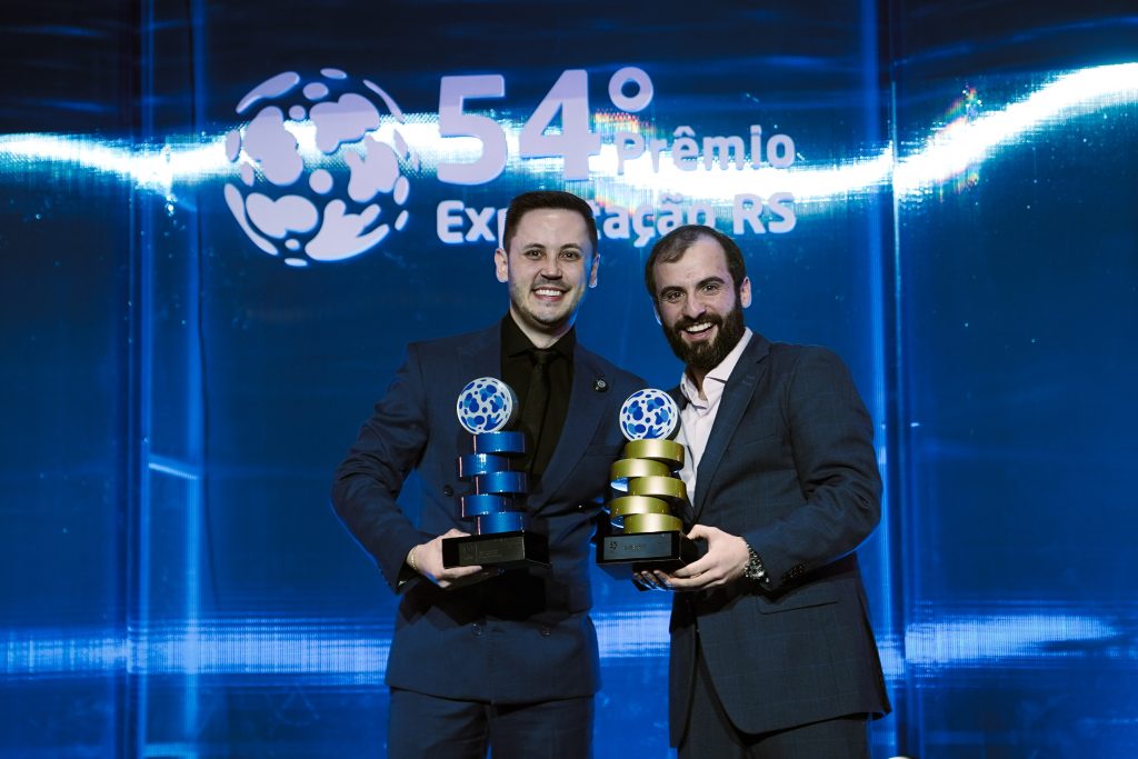 A Finger conquistou a Distinção Ouro no Prêmio Exportação RS 2026 e completou cinco anos consecutivos de reconhecimento pela ADVB/RS.
